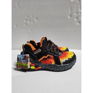 Skechers Unisex Mega Craft Orange Sneakers Little Kid Shoes BHFO 1830 Size 3Y